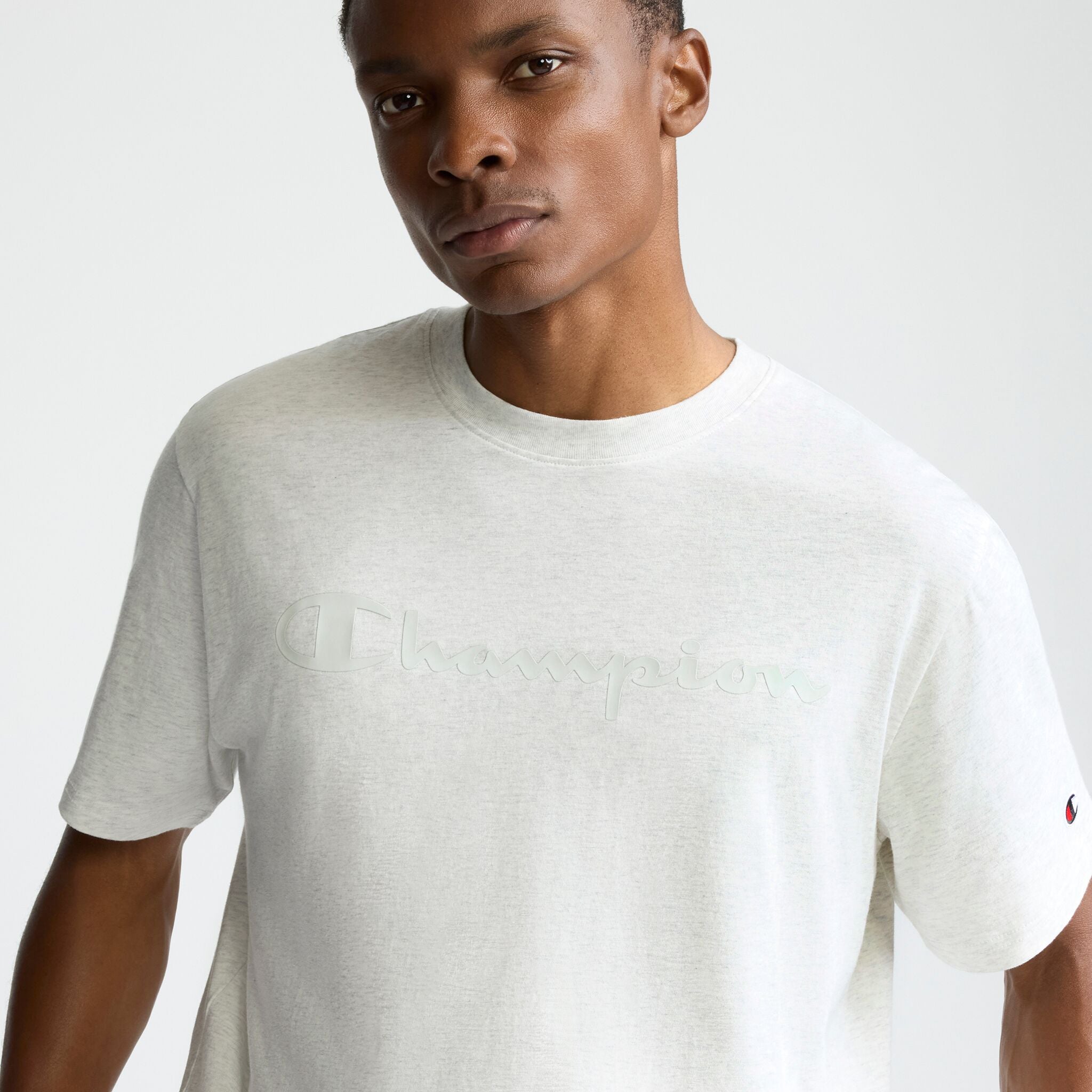 Classic Graphic T-Shirt. Tonal Script Logo - Image 2
