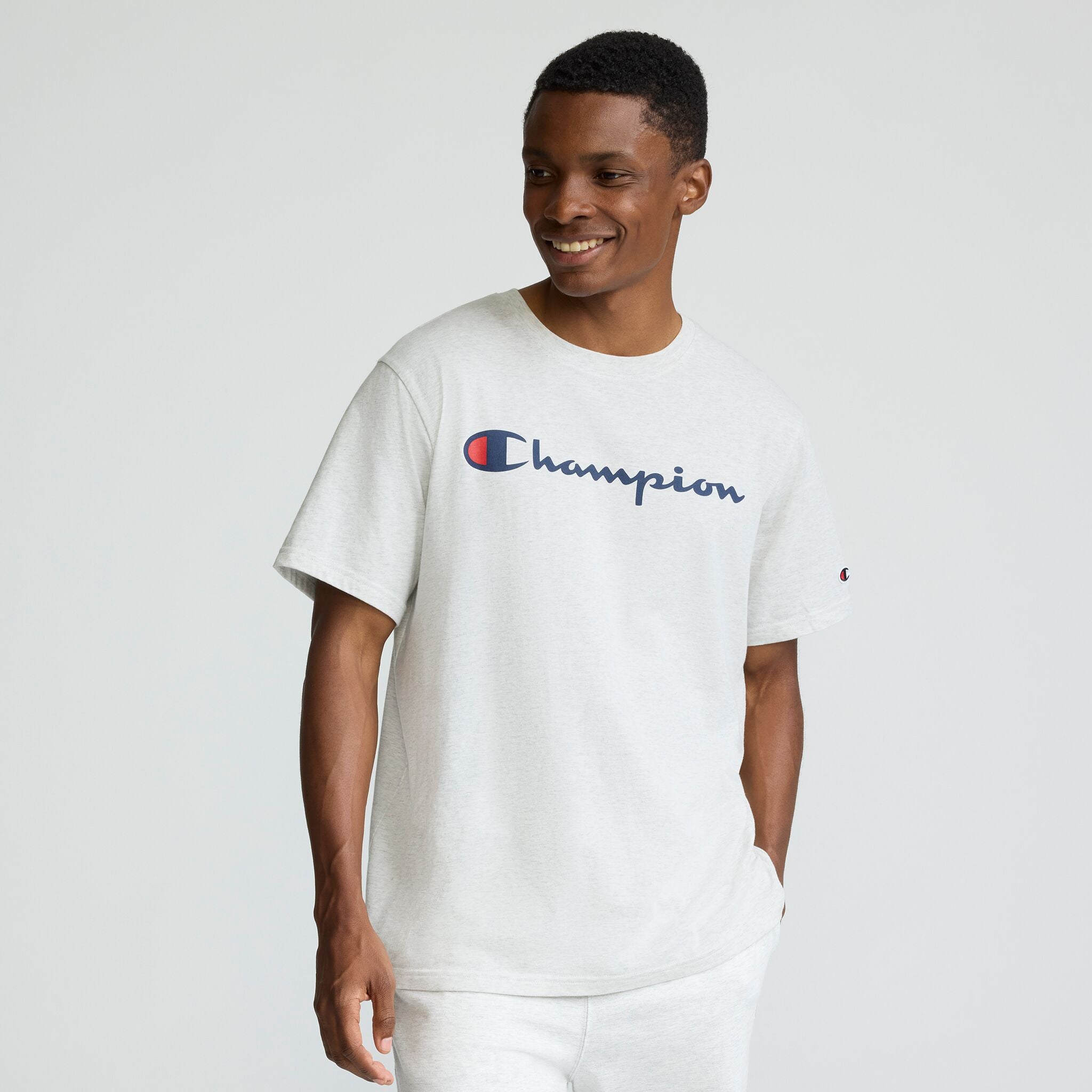 Classic Graphic T-Shirt. Script Logo