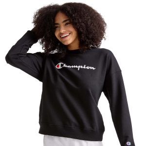 Powerblend Crewneck Sweatshirt. Script Logo